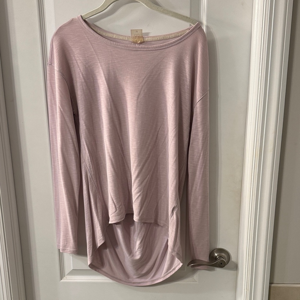 CALIA by Carrie Underwood Soft Mauve Long Sleeve Tee